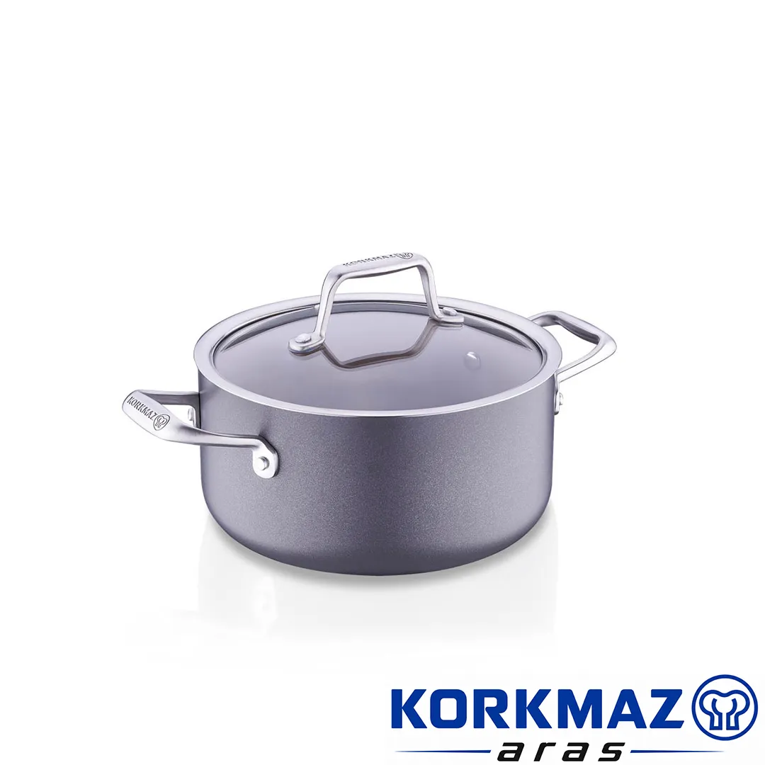 قابلمه سرامیکی کرکماز korkmaz مدل Boena کد 20x10,5 cm A3951