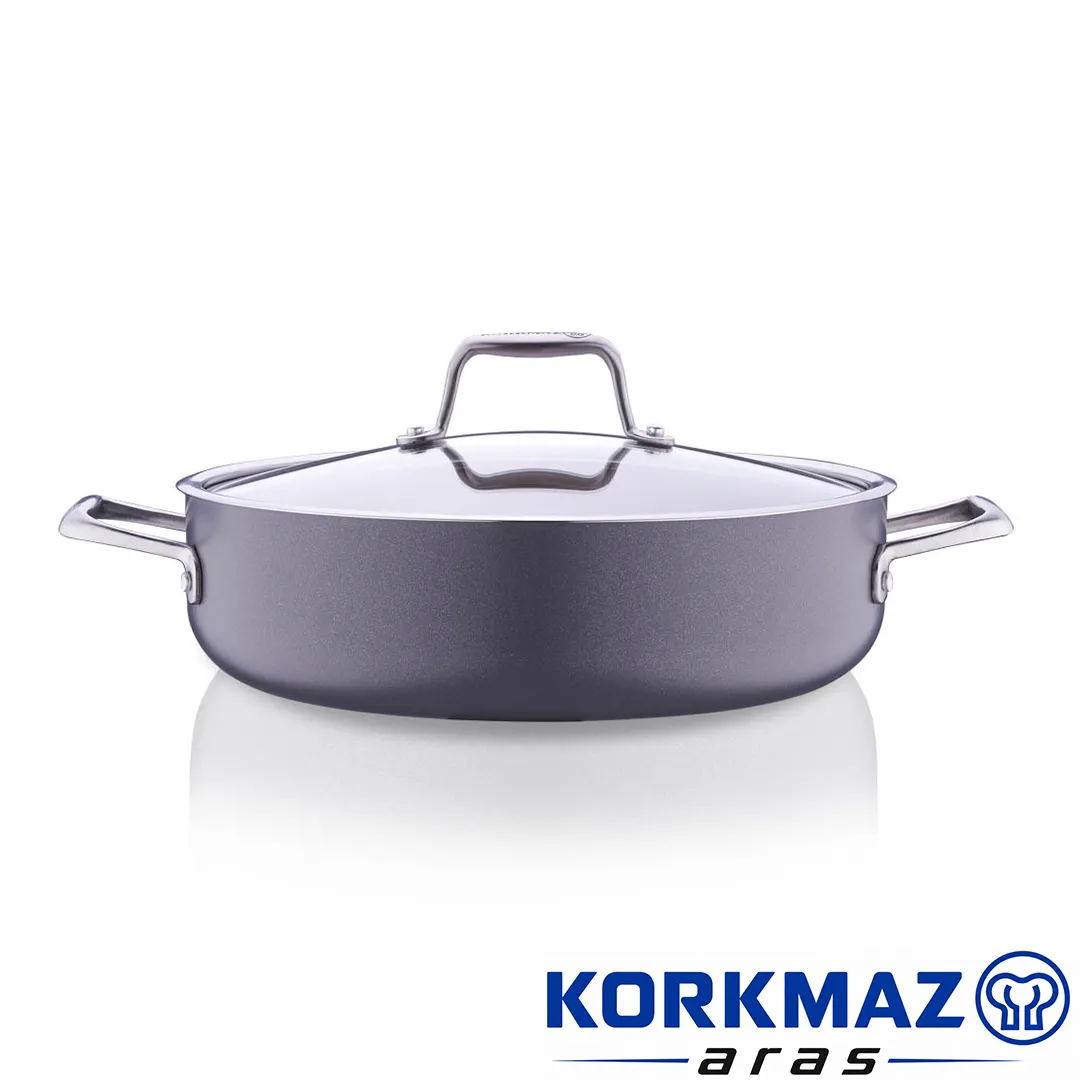 ماهیتابه کرکماز korkmaz مدل Boena کد A3954 سایز 24×7