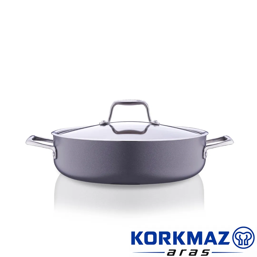 ماهیتابه کرکماز korkmaz مدل Boena کد A3956 سایز 28x7,5