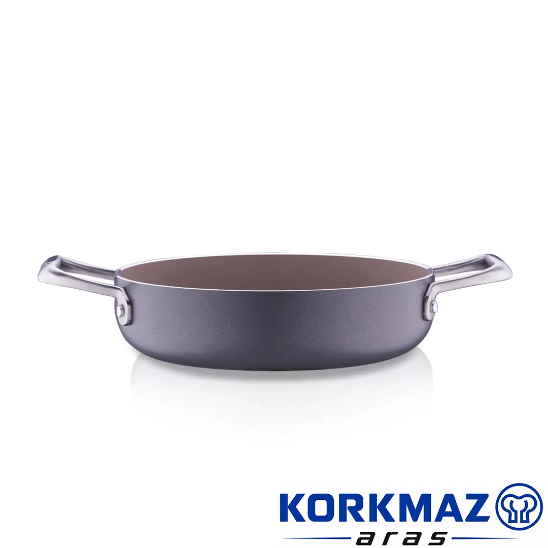 ماهیتابه املت پز کرکماز korkmaz مدل Boena کد A3964 سایز 20