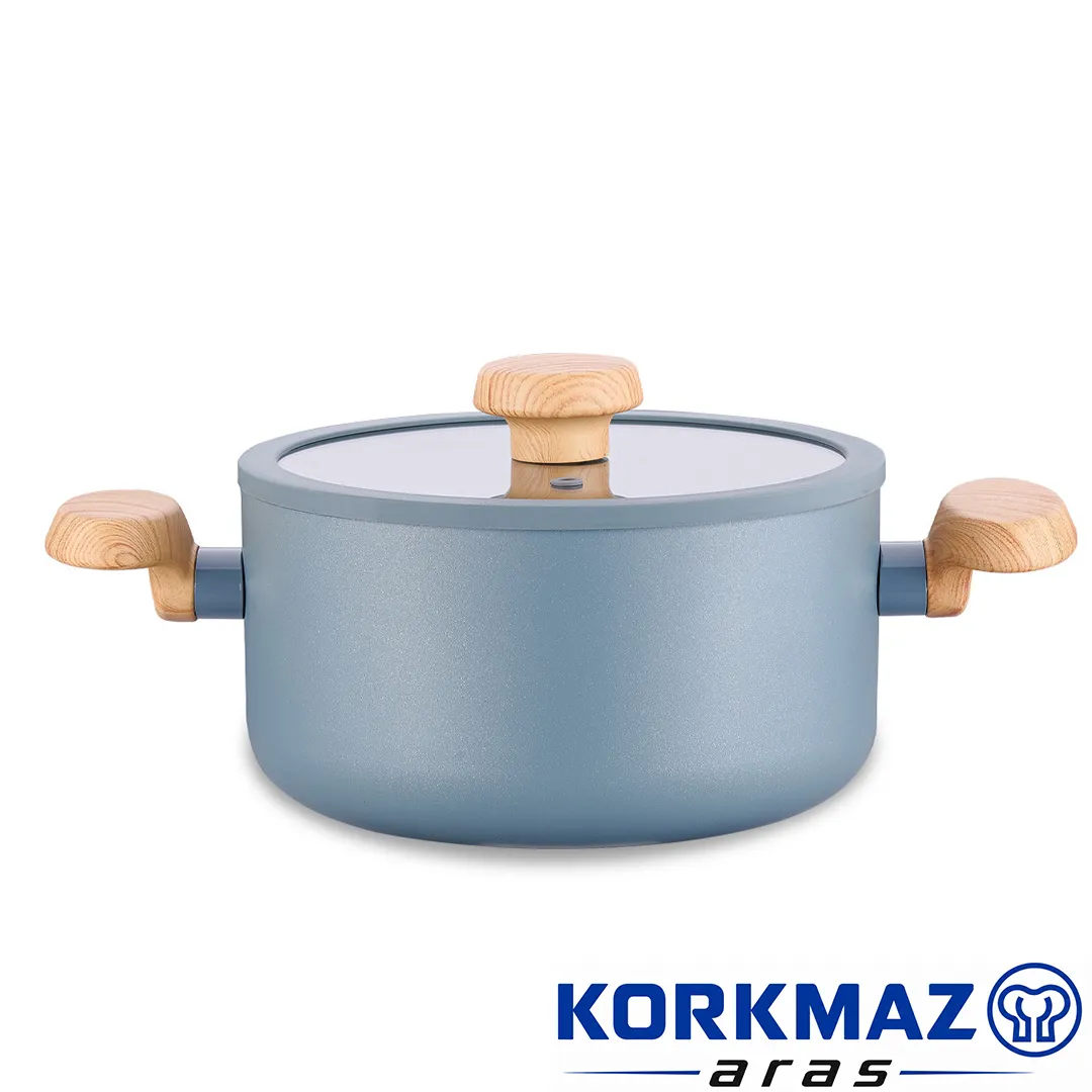 قابلمه بایو سرامیک کرکماز korkmaz مدل Mia Sera کد A3831 سایز 20x10,5 cm