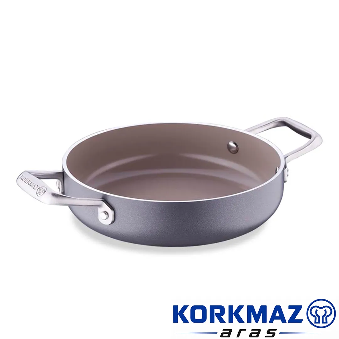 ماهیتابه املت پز کرکماز korkmaz مدل Boena کد A3964 سایز 20 - Image 2